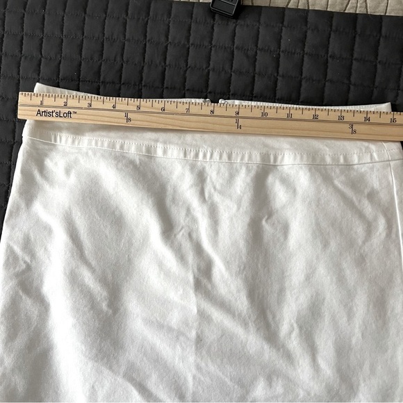 Talbots Women’s Classic White Versatile Skirt 4P - Picture 5 of 15